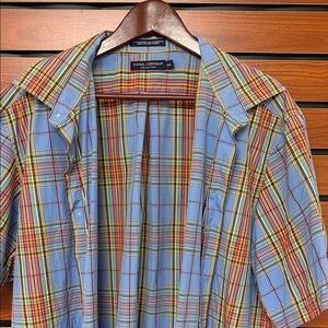 Daniel Cremieux Vibrant Plaid Men's Shirt